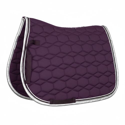 Equine Couture Elegance RhinestoneAll Purpose Saddle Pad - Purple