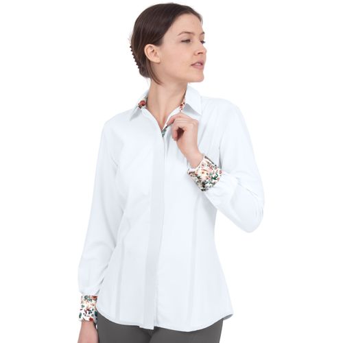 Chestnut Bay Women's Riverton Western Show Shirt - White