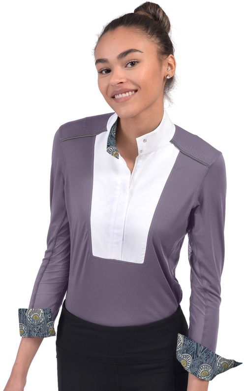 Chestnut Bay Women's SkyCool Liberty Long Sleeve Show Shirt - Jasper