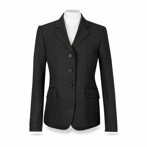 OPENBOX: RJ Classics Kids' Hampton Show Coat - 14 Regular - Black Herringbone
