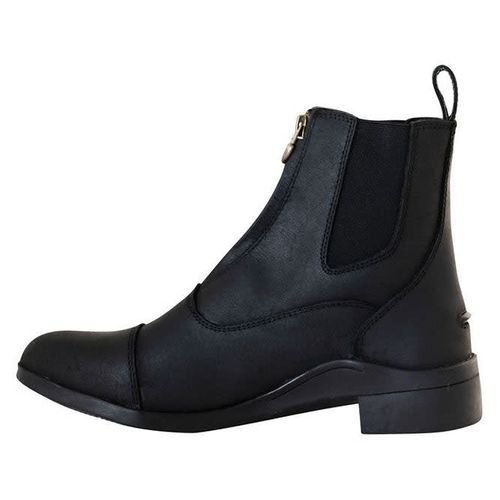 OPENBOX: TuffRider Women's Como Waterproof Leather Paddock Boots - 10 - Black