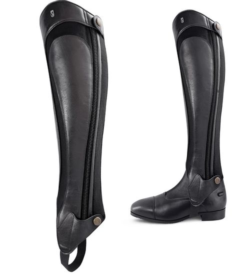 BARGAIN BARN: Tredstep Medici Air Half Chaps - 15/17 - Black