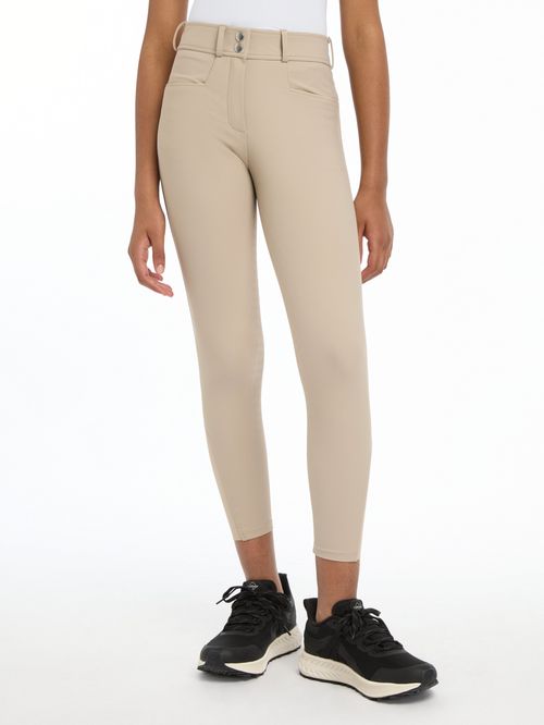 LeMieux Kids' Young Rider Izzy Full Seat Breeches - Almond