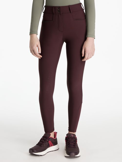 LeMieux Kids' Young Rider Izzy Full Seat Breeches - Damson