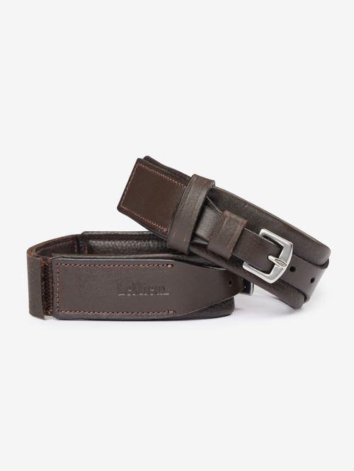 LeMieux Kids' Leather Garter Straps - Brown