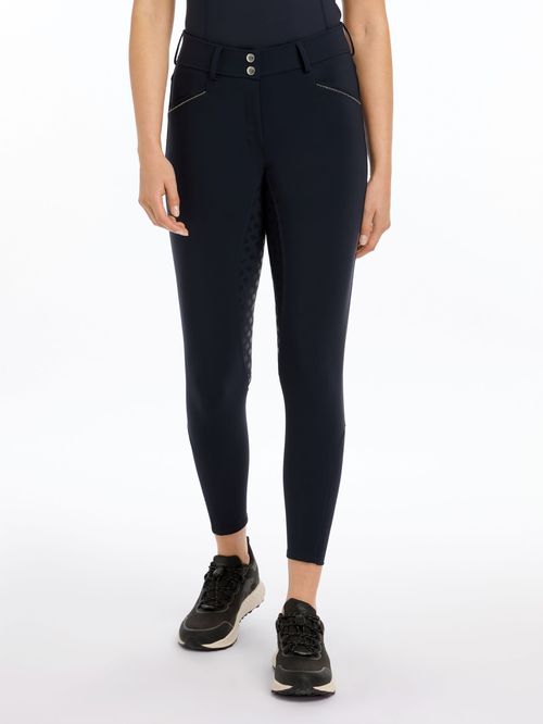 LeMieux Women's Victoria Breeches Silicone Seat - Navy