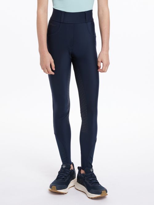 LeMieux Kids' Young Rider Remi Breggings - Navy