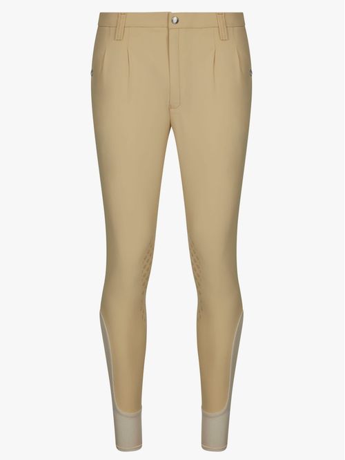 LeMieux Men's Elite Classic Pleated Breeches - Beige