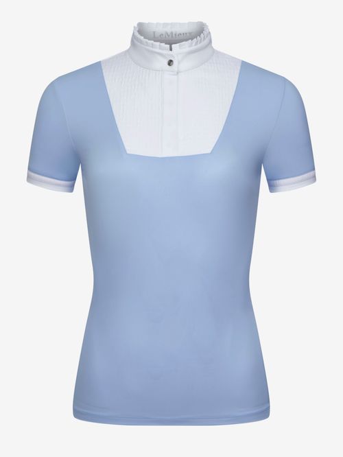 LeMieux Women's Sophia Short Sleeve Show Shirt - Mist