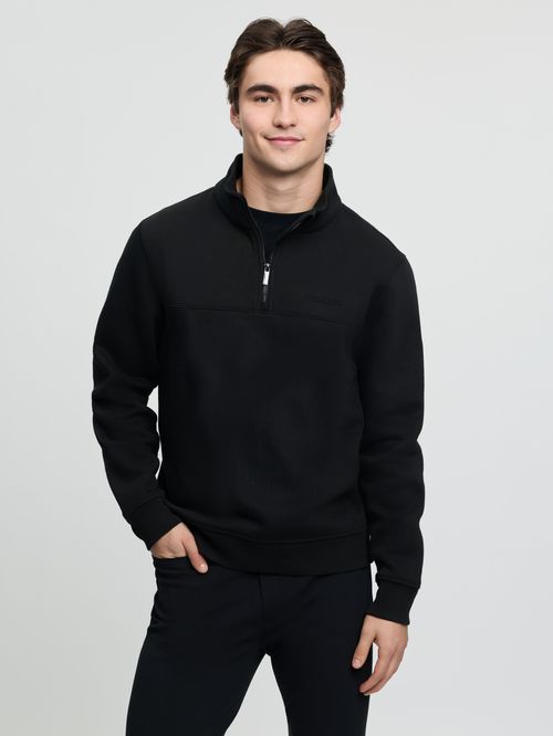 LeMieux Men's Quarter Neck Sweat - Black