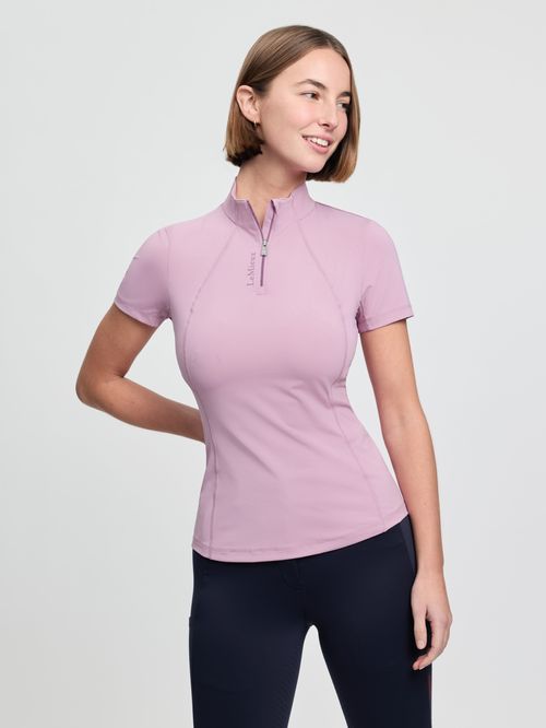 LeMieux Women's Classique Short Sleeve Base Layer - Fondant