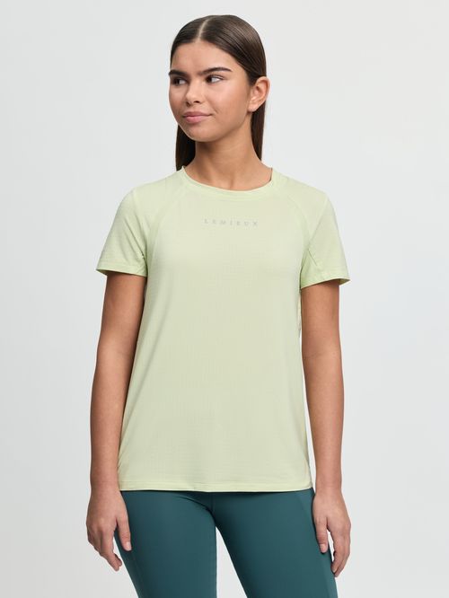 LeMieux Kids' Young Rider Sports Tee Shirt - Macaron