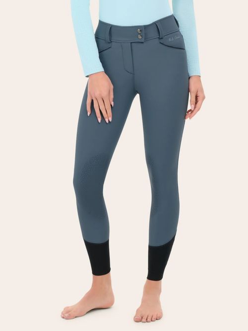 RJ Classics Women's Margot Silicone Knee Patch Breech - Marine