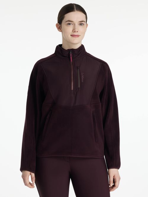 LeMieux Women's Clara Hybrid Fleece - Damson