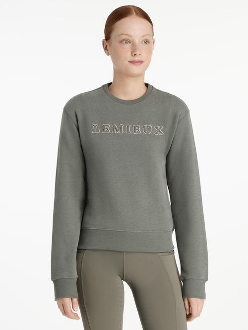 LeMieux Kids' Young Rider Carmen Crew Sweat - Rosemary