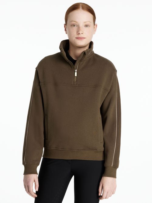 LeMieux Kids' Young Rider Kate Quarter Zip Sweat - Alpine