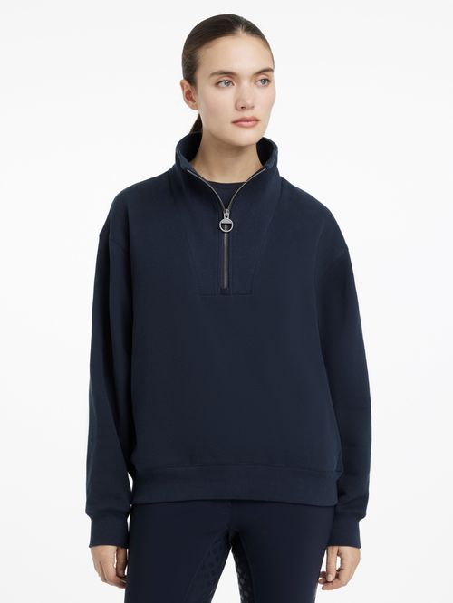 LeMieux Women's Keira Quarter Zip Sweat - Navy