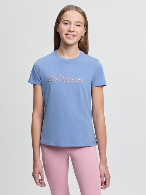 LeMieux Kids' Young Rider Arianna Tee Shirt - Powder Blue