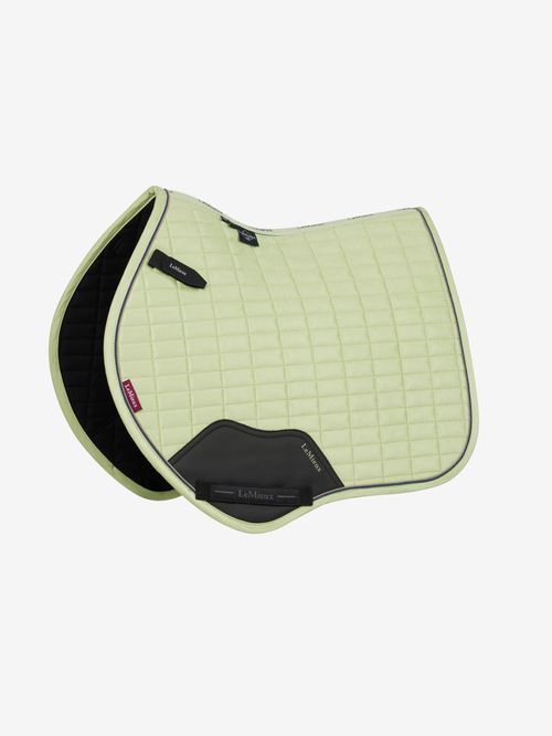 LeMieux Mini Suede Close Contact Square - Macaron