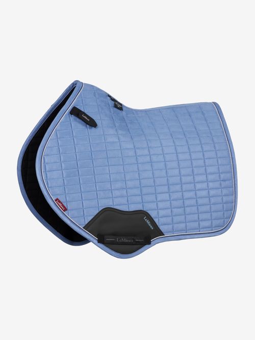 LeMieux Suede Close Contact Square - Powder Blue