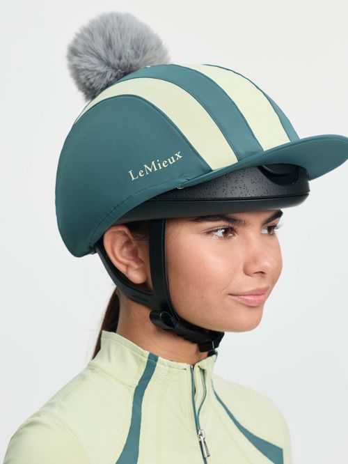 LeMieux Tempo Pom Hat Silk - Jungle