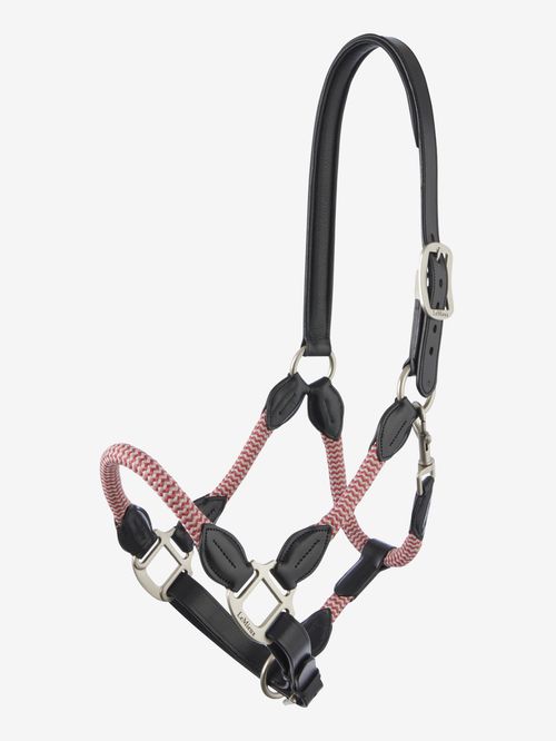 LeMieux Ropella Halter - Cranberry