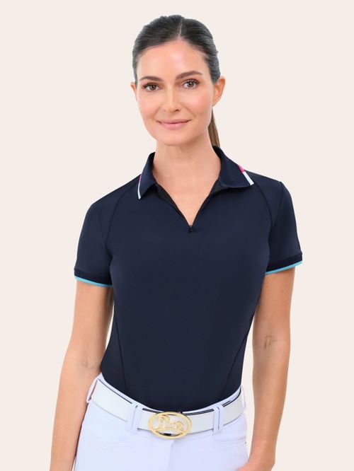 RJ Classics Women's Camryn Polo Shirt - Midnight