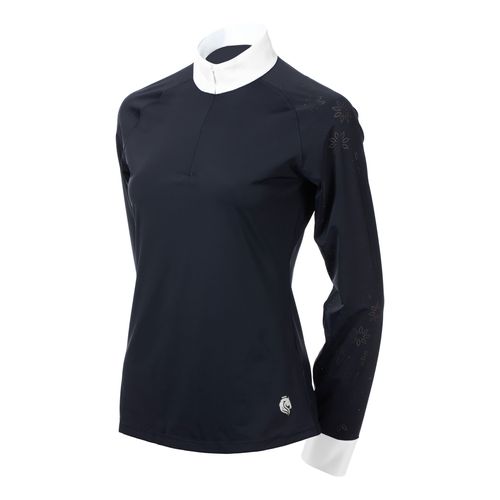 Equinavia Women's Petra Long Sleeved Show Shirt - Navy