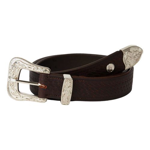 Horze Blaze Western Leather Belt - Brown