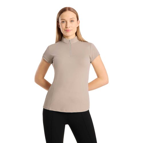 Horze Women's Mina Short Sleeve Training Shirt - Atmosphere