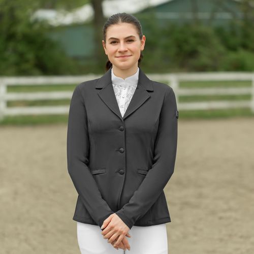 Equinavia Women's Kristi Lightweight Show Coat - Black