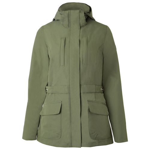 BARGAIN BARN: Horze Women's Jadine Waterproof Shell Jacket - EU 40/US 10 - Beetle Green