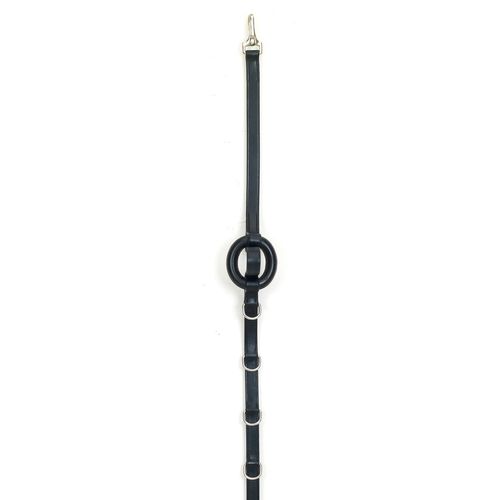 OVERSTOCK: Camelot Leather Snap n Go Donut Side Reins - Pony - Brown