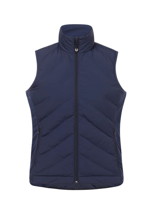 OPENBOX: Kerrits Women's Equitech Hybrid Quilted Vest - X Large - Galaxy Blue