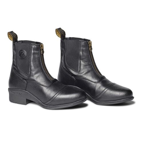 OVERSTOCK: Mountain Horse Women's Veganza Zip Paddock - 7 - Black