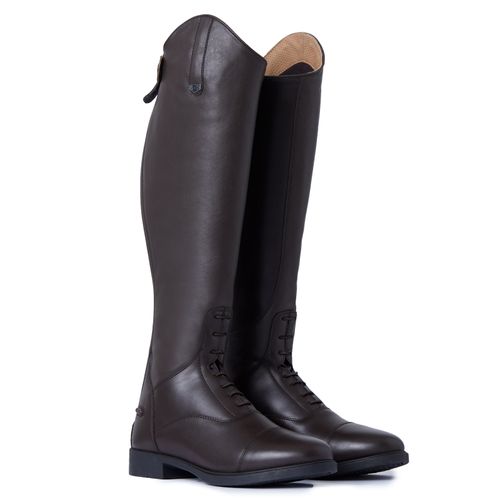OVERSTOCK: Horze Rover Field Boots - 38 Wide - Dark Brown