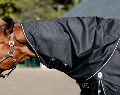 OPENBOX: Equinavia Norse Turnout Neck Cover No Fill - X Large - Black