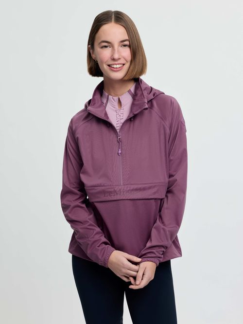 LeMieux Women's Perri Half Zip Waterproof Jacket - Mallow
