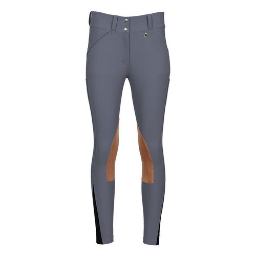 Dapplebay Women's Sport Suede Knee Patch Breeches - Purple Dusk