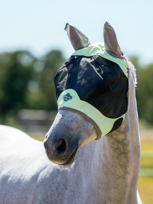 LeMieux Visor-Tek Half Fly Mask - Macaron