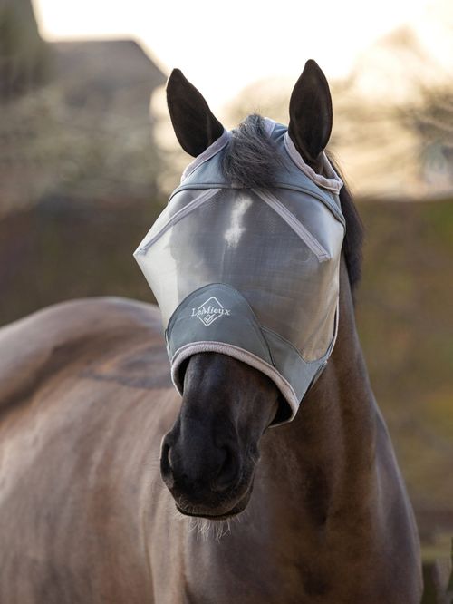 LeMieux Armourshield Pro Standard Fly Mask - Gray