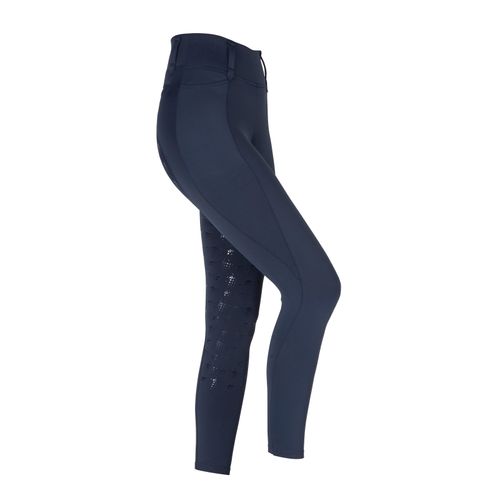 Shires Aubrion Women's Optima MX Riding Tights - Navy