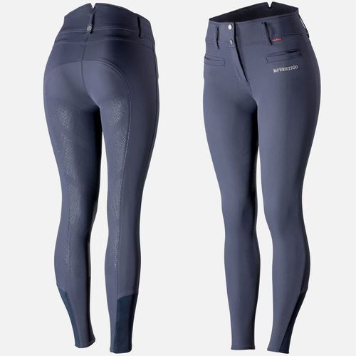 BARGAIN BARN: B Vertigo Women's Tiffany Full Seat Breeches - EU 34/US 22 - Dark Navy