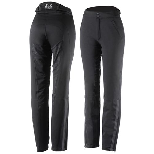 OVERSTOCK: B Vertigo Women's Dana Padded Thermo Breeches - EU 38/US 26 - Black