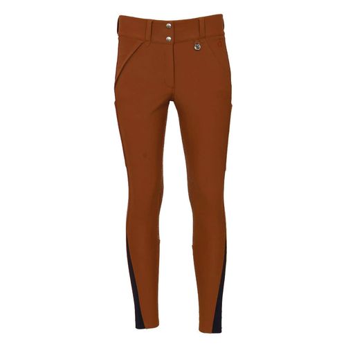 Dapplebay Women's Sport Silicone Full Seat Breeches - Rust