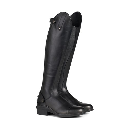 OVERSTOCK: Horze Women's Genve Tall Dress Boots - 37 Wide - Black