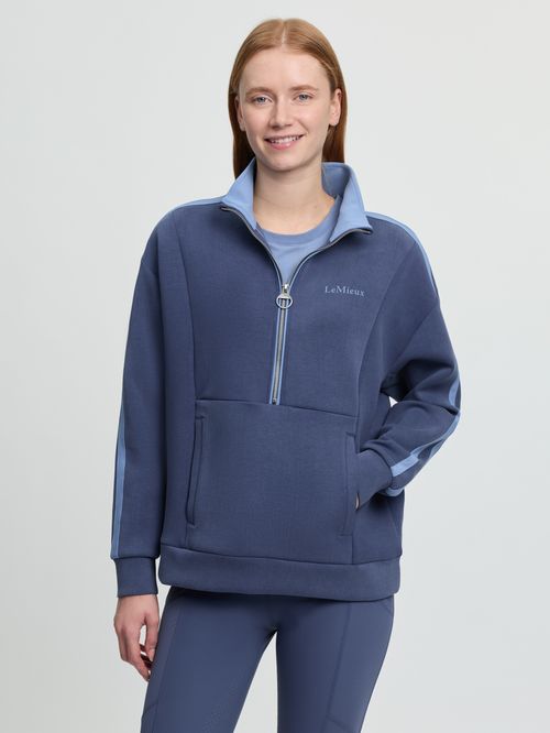 LeMieux Women's Connie Half Zip Sweat - Navy