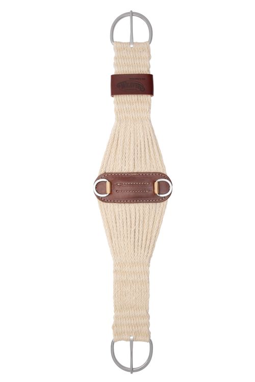 Weaver 100% Mohair 27-Strand Roper Cinch - Natural