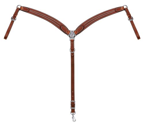 Weaver Austin Breast Collar - Brown