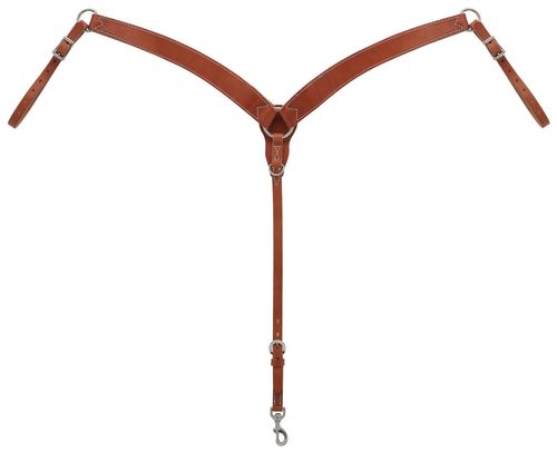 Weaver Contoured Breast Collar - Canyon Rose